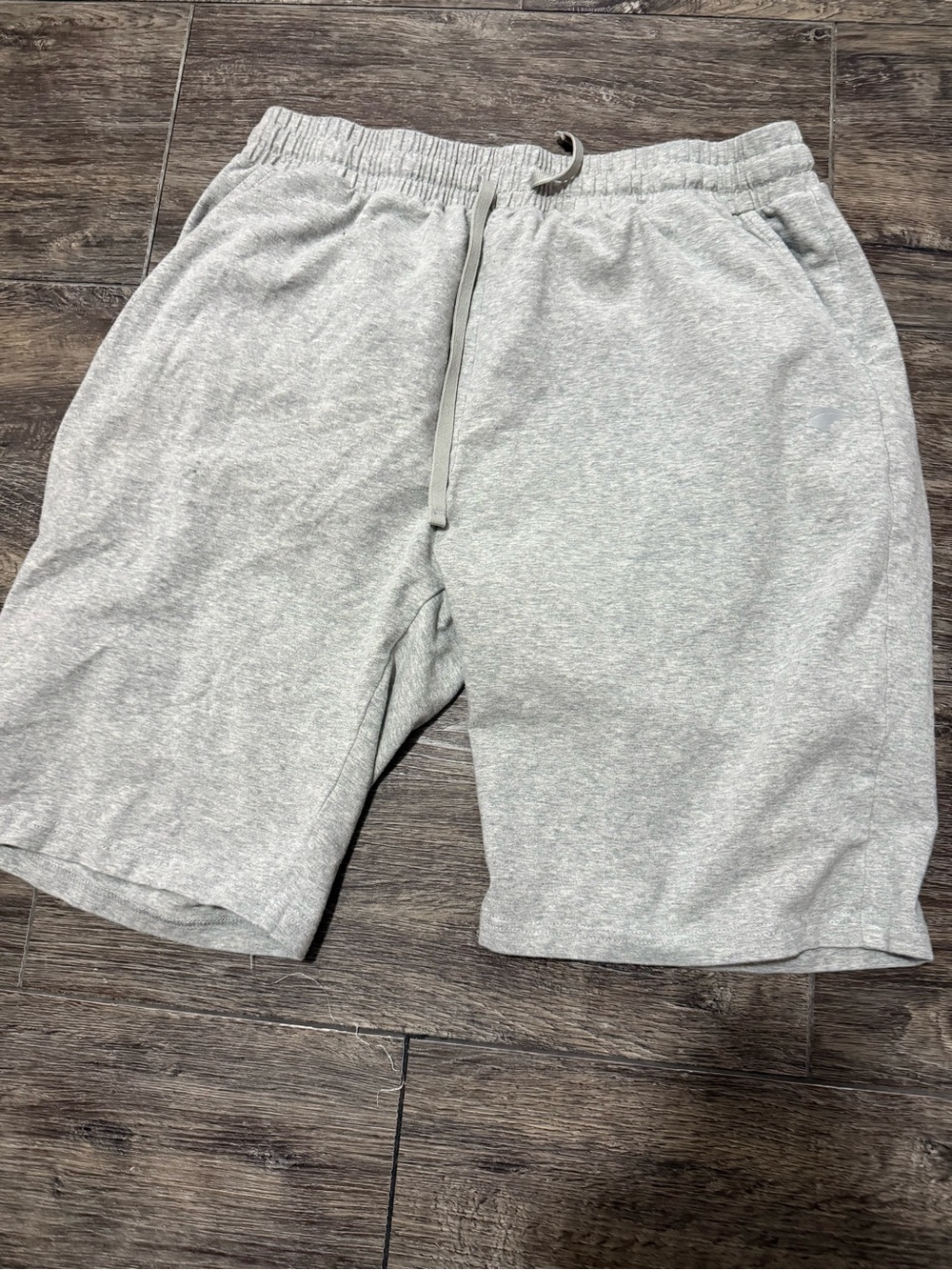 Men's Light Grey Heather Athletic Pull-On Shorts